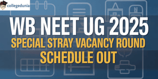 WB NEET UG 2025 Special Stray Vacancy Round Schedule Out; Seat Allotment on December 26